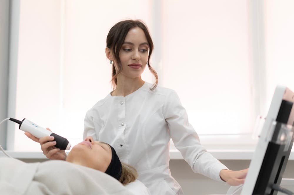 Thermal skin rejuvenation treatment