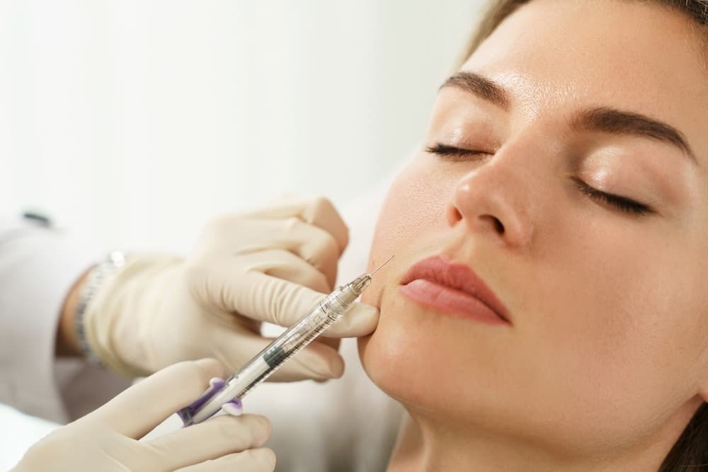 Dermal filler treatment to restore facial volume
