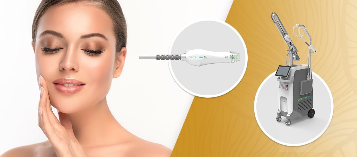 Secret PRO collagen support treatment graphic
