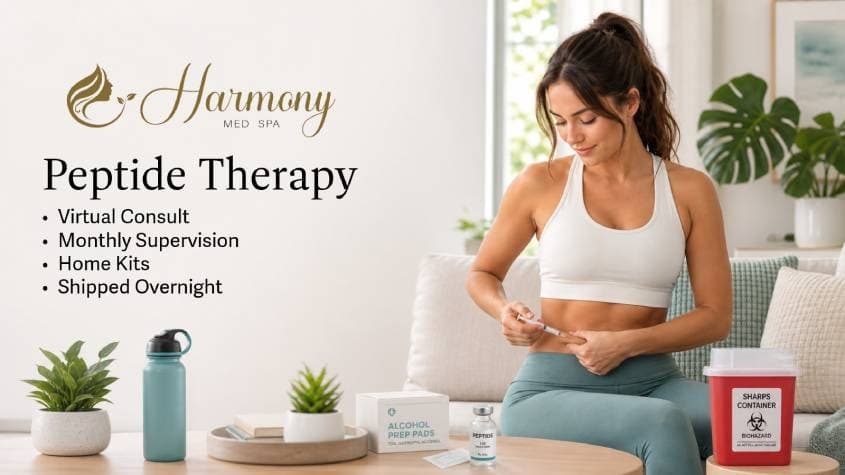 Peptide therapy wellness consultation