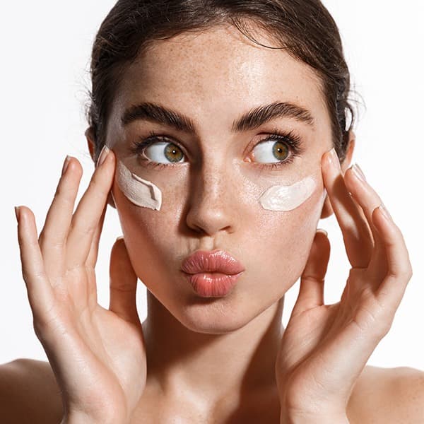 Skincare products at Harmony Med Spa